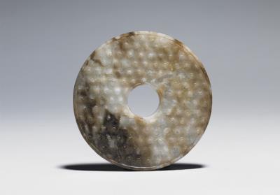 图片[2]-Jade bi disc with grain pattern, Ming to early Qing dynasty (1368-1973)-China Archive